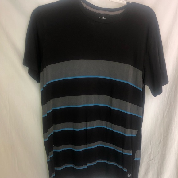 Black and stripe T-shirt volcom - Picture 2 of 8